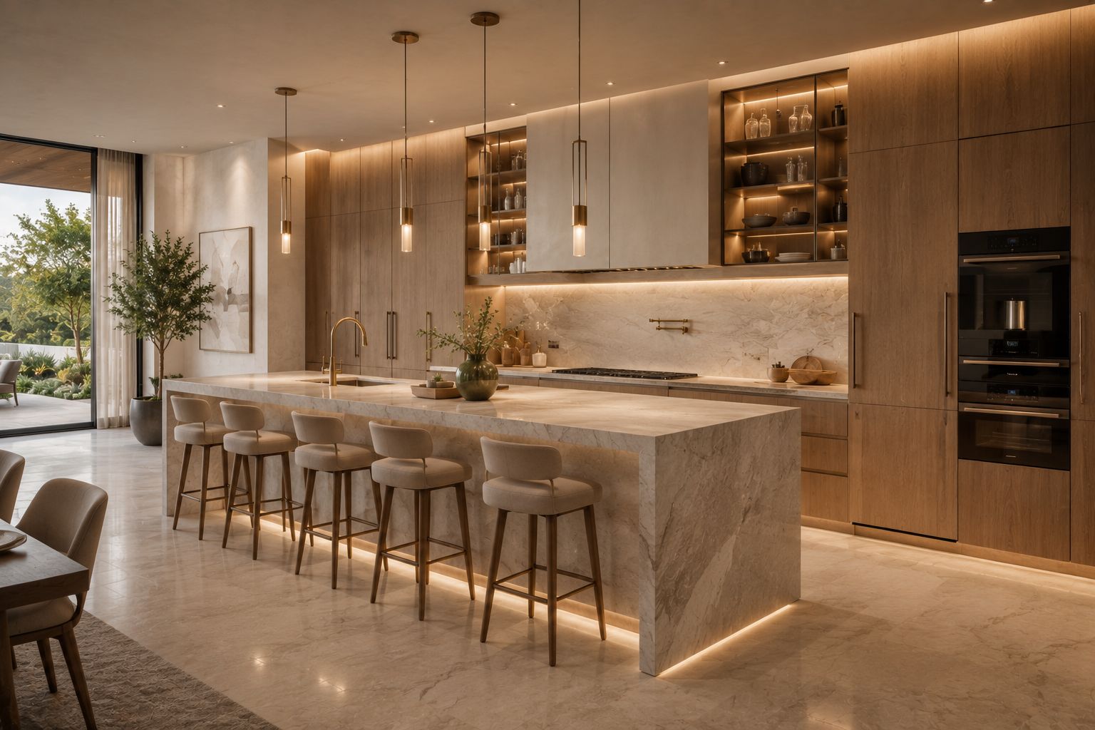 Island kitchen
