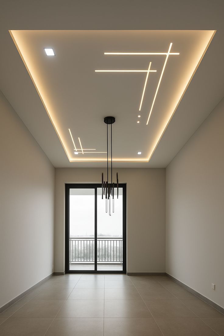 Profile-light ceiling
